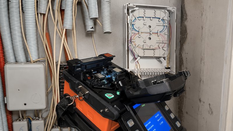 Dépannage fibre optique après coupure